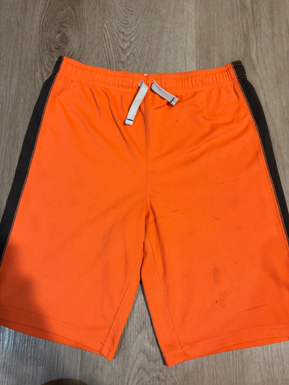 Carter's Bright Orange Kids Athletic Joggers with Black Trim